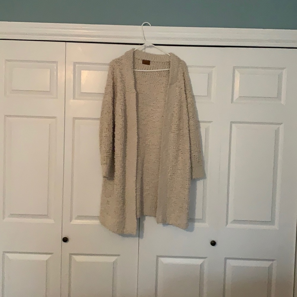 Open cardigan